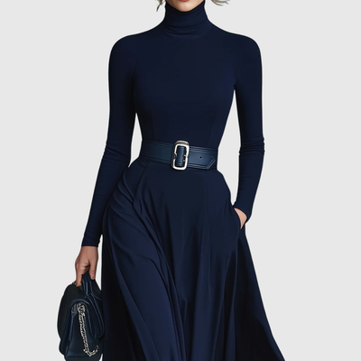 Corliss | High-Neck Maxi Dress