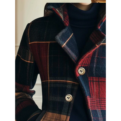RENEE™|CLASSIC PLAID JACKET