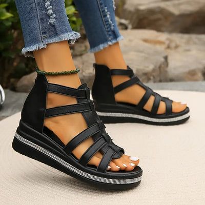 Axelle | Elegant Wedge Sandals